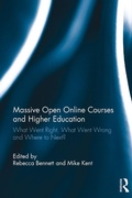 Cover: Massive Open Online Courses and Higher Education - Routledge