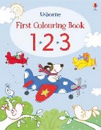 Enlarge image Cover: First Colouring Book 123 - Usborne Publishing Ltd