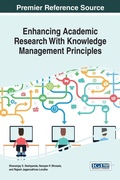Cover: Enhancing Academic Research With Knowledge Management Principles - Information Science Reference