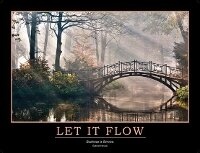 Abbildung von: Let It Flow Poster - Enna