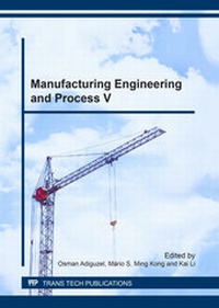 Enlarge image Cover: Manufacturing Engineering and Process V - Trans Tech Publications Ltd