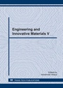 Cover: Engineering and Innovative Materials V - Trans Tech Publications Ltd