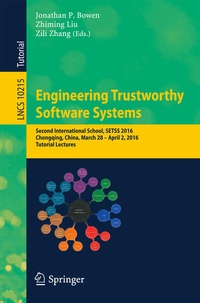 Enlarge image Cover: Engineering Trustworthy Software Systems - Springer