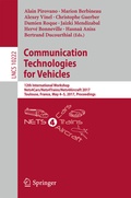 Cover: Communication Technologies for Vehicles - Springer