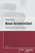 Cover: Neue Arzneimittel Band 22 - Wissenschaftliche Verlagsgesellschaft