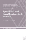 Cover: Sprachkritik und Sprachberatung in der Romania - Narr Francke Attempto