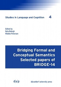 Abbildung von: Bridging Formal and Conceptual Semantics - Düsseldorf University Press DUP