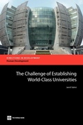 Cover: The Challenge of Establishing World Class Universities - World Bank Publications
