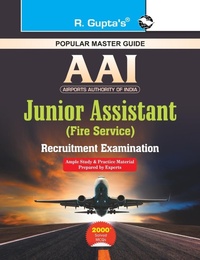 Abbildung von: AAI Junior Assistant (Fire Service) Recruitement Exam Guide - Ramesh Publishing House