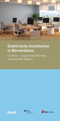 Abbildung von: Elektrische Installation in Büromöbeln - DIN Media