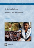 Cover: Restoring Balance - World Bank Publications