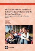Cover: Satisfaction with Life and Service Delivery in Eastern Europe and the Former Soviet Union - World Bank Publications