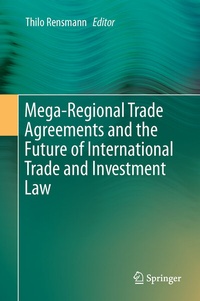 Abbildung von: Mega-Regional Trade Agreements - Springer