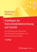 Cover: Grundlagen der Wahrscheinlichkeitsrechnung und Statistik - Springer Spektrum
