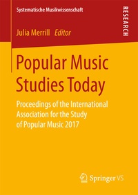 Abbildung von: Popular Music Studies Today - Springer VS