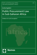 Cover: Public Procurement Law in Sub-Saharan Africa - Nomos