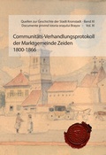 Cover: Communit&auml;ts-Verhandlungsprotokoll der Marktgemeinde Zeiden 1800-1866 - Arbeitskreis f. Siebenb&uuml;rgische Landeskde