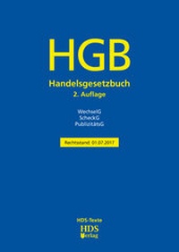 Abbildung von: HGB: Handelsgesetzbuch - HDS