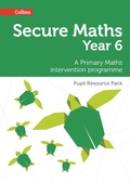 Cover: Secure Year 6 Maths Pupil Resource Pack - Collins