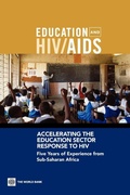 Cover: Accelerating the Education Sector Response to HIV - World Bank Publications