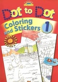 Cover: Dot to Dot Coloring and Stickers - Kregel Publications,U.S.
