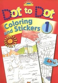 Enlarge image Cover: Dot to Dot Coloring and Stickers - Kregel Publications,U.S.