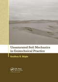 Cover: Unsaturated Soil Mechanics in Geotechnical Practice - CRC Press
