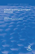 Cover: Institutional Change in Transition Economies - Routledge