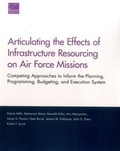 Cover: Articulating the Effects of Infrastructure Resourcing on Air Force Missions - RAND
