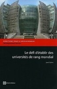 Enlarge image Cover: The Challenge of Establishing World Class Universities - World Bank Publications