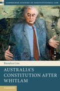 Cover: Australia's Constitution after Whitlam - Cambridge University Press