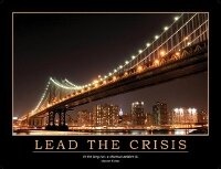 Abbildung von: Lead the Crisis Poster - CRC Press