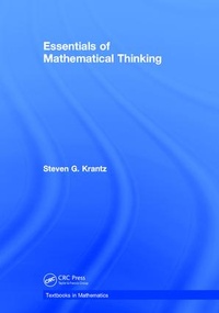 Abbildung von: Essentials of Mathematical Thinking - CRC Press