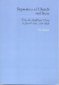 Enlarge image Cover: Separation of Church and State - The University of Alabama Press