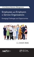 Cover: Employees and Employers in Service Organizations - Apple Academic Press Inc.