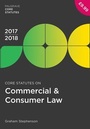 Cover: Core Statutes on Commercial & Consumer Law 2017-18 - Palgrave