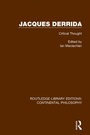 Cover: Jacques Derrida - Routledge