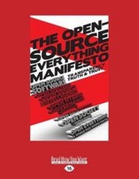 Enlarge image Cover: The Open-Source Everything Manifesto - ReadHowYouWant