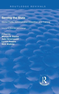 Enlarge image Cover: Serving the State - Routledge
