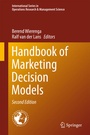Cover: Handbook of Marketing Decision Models - Springer