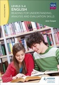 Cover: Levels 3-4 English: Reading for Understanding, Analysis and Evaluation Skills - Hodder Gibson