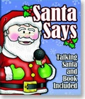 Cover: Santa Says: Talking Santa Kit - Peter Pauper Press Inc,US