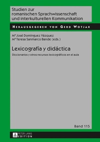 Abbildung von: Lexicografía y didáctica - Peter Lang Verlag