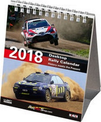 Enlarge image Cover: 2018 Desktop Rally Calendar - McKlein Publishing