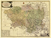 Abbildung von: Historische Karte: MARKGRAFSCHAFT OBERLAUSITZ 1759 [gerollt] - Verlag Rockstuhl