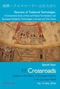 Cover: Recovery of Traditional Technologies - OSTASIEN Verlag