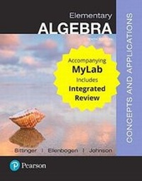 Abbildung von: Elementary Algebra - Pearson