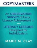 Cover: Copymasters for an Observation Survey of Early Literacy Achievement, Third Edition, and Literacy Lessons Designed for Individuals, Second Edition - Heinemann Educational Books