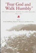 Cover: Fear God and Walk Humbly - The University of Alabama Press