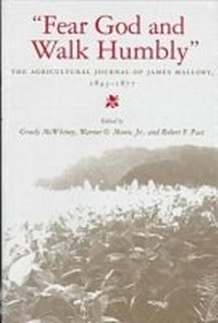 Enlarge image Cover: Fear God and Walk Humbly - The University of Alabama Press